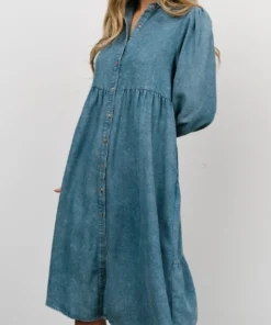POL Sari Babydoll Dress | Chambray Dresses 19 POL Sari Babydoll Dress | Chambray Dresses