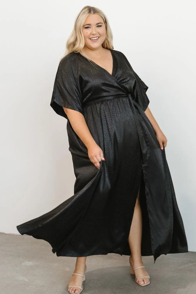 BB Custom Savannah Print Kimono Maxi | Black Dresses 11 BB Custom Savannah Print Kimono Maxi | Black Dresses