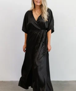 BB Custom Savannah Print Kimono Maxi | Black Dresses 22 BB Custom Savannah Print Kimono Maxi | Black Dresses