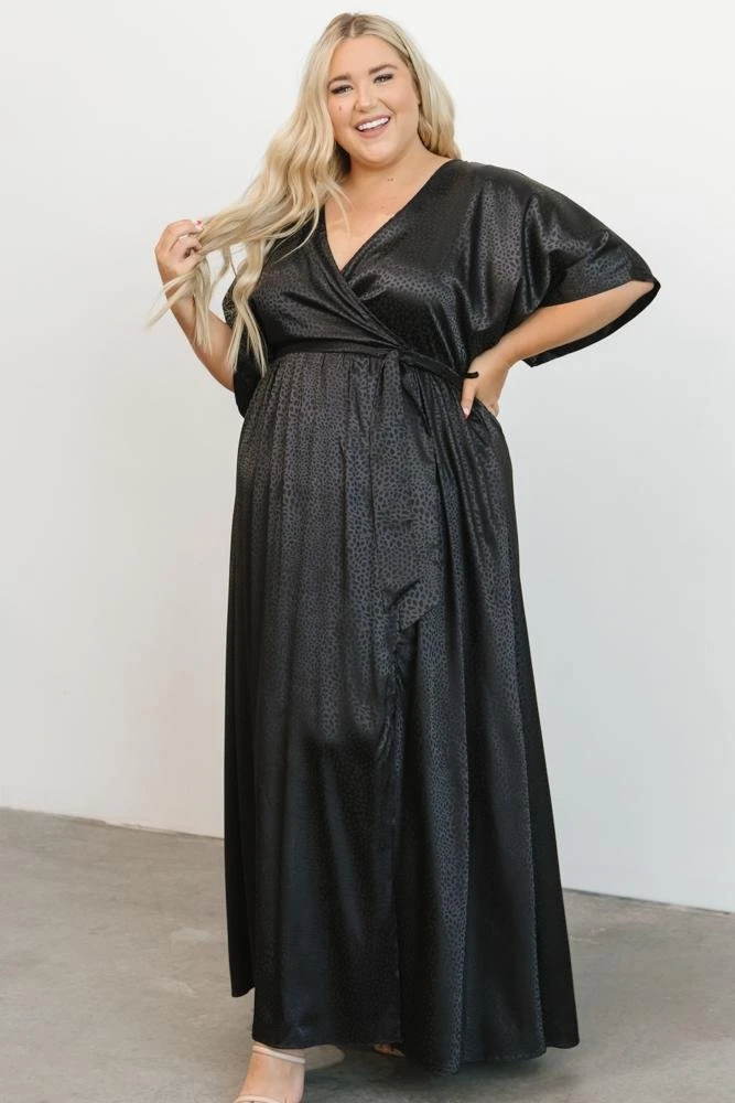 BB Custom Savannah Print Kimono Maxi | Black Dresses 13 BB Custom Savannah Print Kimono Maxi | Black Dresses