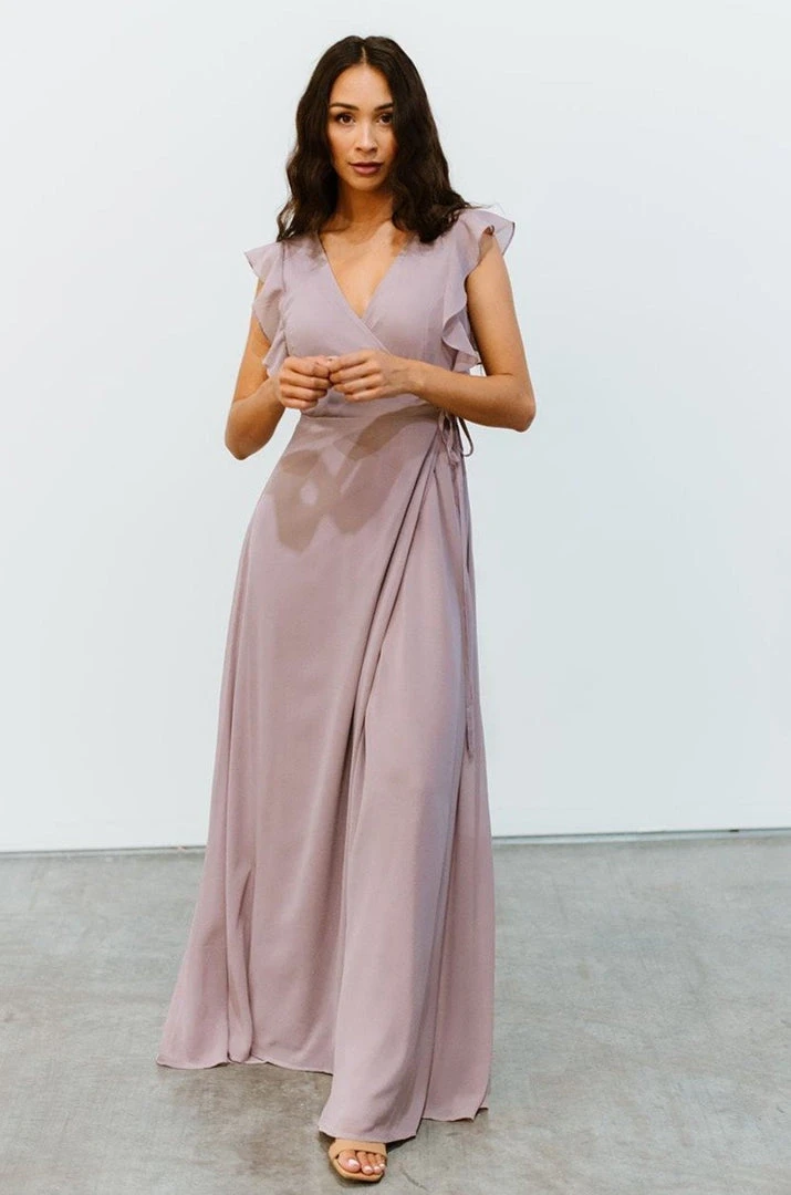 Soi Dresses Saya Wrap Maxi Dress | Dusty Lilac 7 Soi Dresses Saya Wrap Maxi Dress | Dusty Lilac