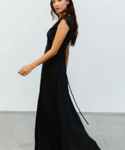 Soi Dresses Saya Wrap Maxi Dress | Navy