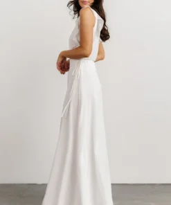 Soi Dresses Saya Wrap Maxi Dress | Off-White