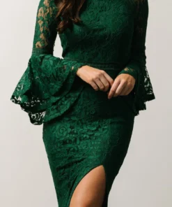 RR Sedona Lace Dress | Green Dresses