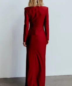 RR Dresses Seville Long Sleeve Gown | Burgundy 21 RR Dresses Seville Long Sleeve Gown | Burgundy