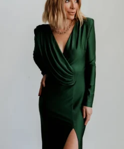 RR Seville Long Sleeve Gown | Green Dresses 26 RR Seville Long Sleeve Gown | Green Dresses