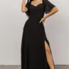 BB Custom Dresses Sierra Sweetheart Maxi Dress | Black