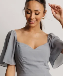 BB Custom Sierra Sweetheart Maxi Dress | Dusty Blue 19 BB Custom Sierra Sweetheart Maxi Dress | Dusty Blue