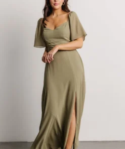 BB Custom Sierra Sweetheart Maxi Dress | Dusty Olive Dresses 15 BB Custom Sierra Sweetheart Maxi Dress | Dusty Olive Dresses
