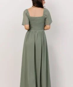 BB Custom Dresses Sierra Sweetheart Maxi Dress | Sage 16 BB Custom Dresses Sierra Sweetheart Maxi Dress | Sage