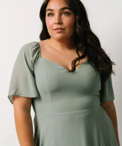 BB Custom Dresses Sierra Sweetheart Maxi Dress | Sage 21 BB Custom Dresses Sierra Sweetheart Maxi Dress | Sage