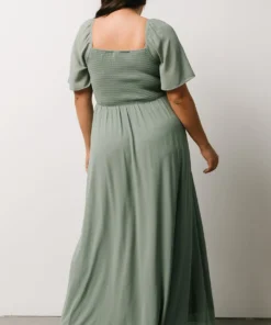 BB Custom Dresses Sierra Sweetheart Maxi Dress | Sage 22 BB Custom Dresses Sierra Sweetheart Maxi Dress | Sage