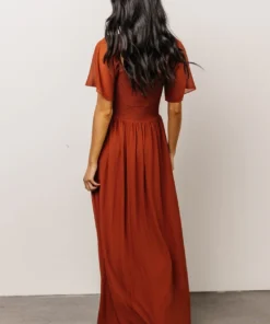 BB Custom Sierra Sweetheart Maxi Dress | Spice