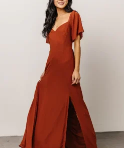 BB Custom Sierra Sweetheart Maxi Dress | Spice