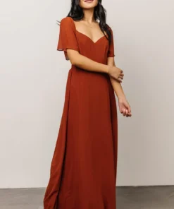 BB Custom Sierra Sweetheart Maxi Dress | Spice
