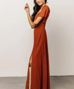 BB Custom Sierra Sweetheart Maxi Dress | Spice