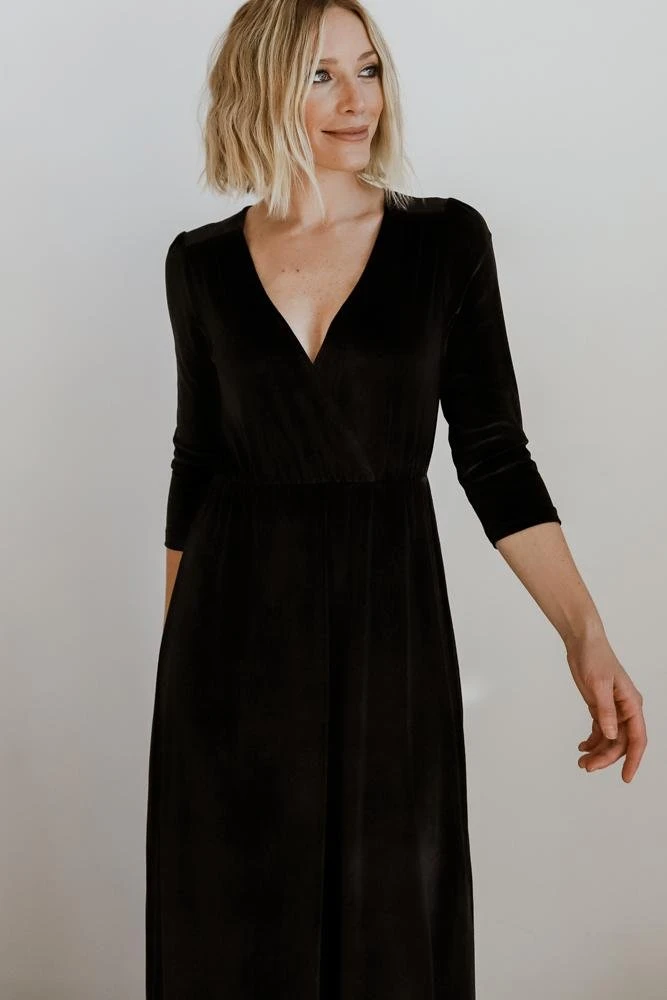 BB Custom Sofia Velvet Maxi Dress | Black Dresses 4 BB Custom Sofia Velvet Maxi Dress | Black Dresses