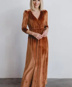 BB Custom Sofia Velvet Maxi Dress | Spice Dresses
