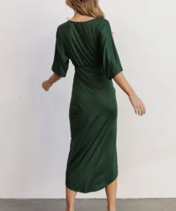 DD Solana Ruched Dress | Hunter Green Dresses 13 DD Solana Ruched Dress | Hunter Green Dresses