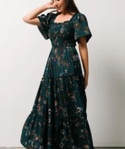 BB Custom Southampton Smocked Maxi Dress | Jade Blossom Dresses 14 BB Custom Southampton Smocked Maxi Dress | Jade Blossom Dresses
