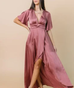 DD Stina Satin Maxi Dress | Dark Rose Dresses 11 DD Stina Satin Maxi Dress | Dark Rose Dresses