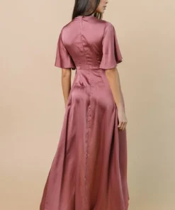 DD Stina Satin Maxi Dress | Dark Rose Dresses 9 DD Stina Satin Maxi Dress | Dark Rose Dresses