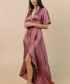 DD Stina Satin Maxi Dress | Dark Rose Dresses 12 DD Stina Satin Maxi Dress | Dark Rose Dresses