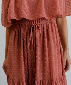 BB Custom Swiss Dot Maxi Dress | Dusty Mauve 31 BB Custom Swiss Dot Maxi Dress | Dusty Mauve