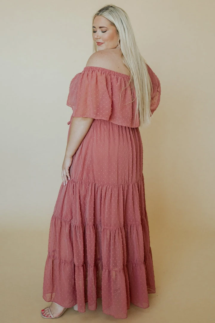 BB Custom Swiss Dot Maxi Dress | Dusty Mauve 11 BB Custom Swiss Dot Maxi Dress | Dusty Mauve