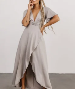 DD Sybil Maxi Dress | Light Gray Dresses 8 DD Sybil Maxi Dress | Light Gray Dresses
