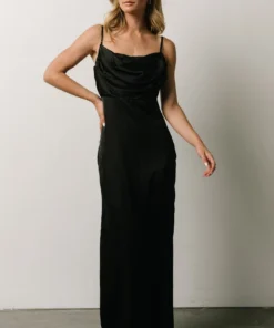 SL Sydney Satin Gown | Black Dresses 13 SL Sydney Satin Gown | Black Dresses