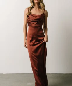 SL Sydney Satin Gown | Cinnamon Dresses