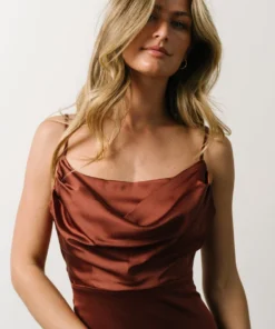 SL Sydney Satin Gown | Cinnamon Dresses 10 SL Sydney Satin Gown | Cinnamon Dresses