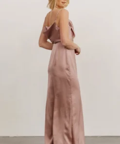 SL Sydney Satin Gown | Dusty Mauve 17 SL Sydney Satin Gown | Dusty Mauve