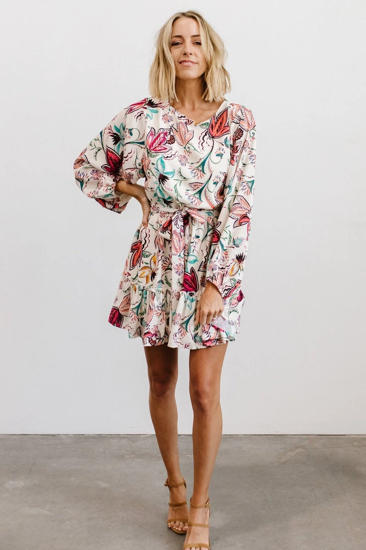 FT Dresses Tally Mini Dress | Off White Multi Print 5 FT Dresses Tally Mini Dress | Off White Multi Print