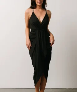 DD Tia Midi Dress | Black