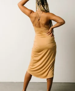 DD Dresses Tia Midi Dress | Dusty Camel