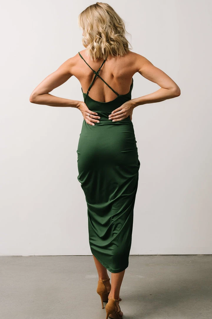 DD Tia Midi Dress | Green 4 DD Tia Midi Dress | Green