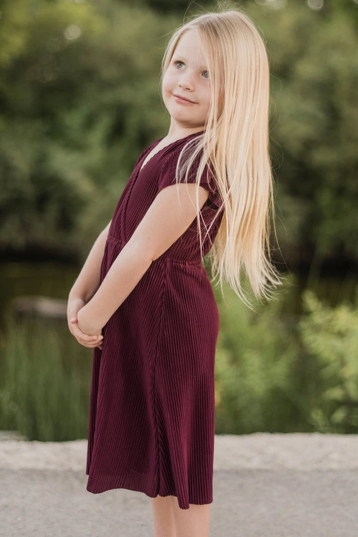 BB Custom Toddler Athena Pleated Midi Dress | Mulberry Dresses 3 BB Custom Toddler Athena Pleated Midi Dress | Mulberry Dresses