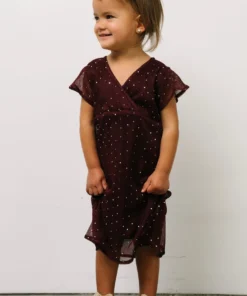 BB Custom Dresses Toddler Grace Sparkle Gown | Mulberry