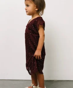 BB Custom Dresses Toddler Grace Sparkle Gown | Mulberry