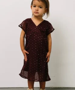 BB Custom Dresses Toddler Grace Sparkle Gown | Mulberry