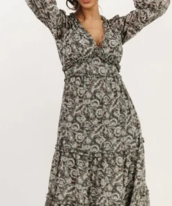 POL Dresses Tove Maxi Dress | Blue Print