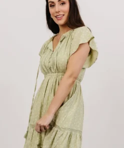 IL Trixie Tie Neck Mini Dress | Light Green Dresses 11 IL Trixie Tie Neck Mini Dress | Light Green Dresses