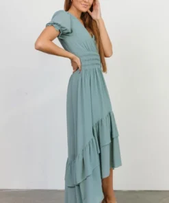 BB Custom Tuscany High-Low Dress | Sea Blue Dresses
