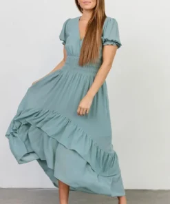 BB Custom Tuscany High-Low Dress | Sea Blue Dresses