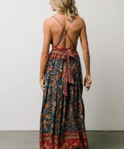 DD Udora Maxi Dress | Navy Multi Floral Dresses 16 DD Udora Maxi Dress | Navy Multi Floral Dresses