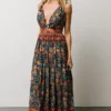 DD Udora Maxi Dress | Navy Multi Floral Dresses