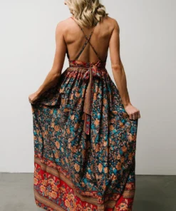 DD Udora Maxi Dress | Navy Multi Floral Dresses 15 DD Udora Maxi Dress | Navy Multi Floral Dresses