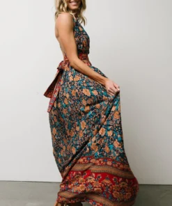 DD Udora Maxi Dress | Navy Multi Floral Dresses 17 DD Udora Maxi Dress | Navy Multi Floral Dresses